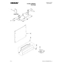 Ikea IUD9500WX4 door and panel parts diagram