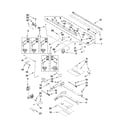Maytag MGT8885XB01 manifold parts diagram