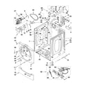 Maytag MDG22PDAGW0 cabinet parts diagram