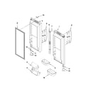 Maytag MFD2562VEB6 refrigerator door parts diagram
