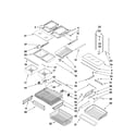 Maytag MFD2562VEB6 shelf parts diagram