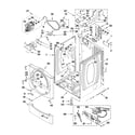 Maytag MDG25PDAGW0 cabinet parts diagram