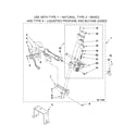 Maytag MDG25PDAGW0 w10096909 burner assembly diagram