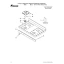 Amana AGR5844VDS3 cooktop parts diagram