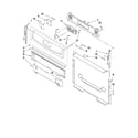Amana AGR5844VDS3 control panel parts diagram
