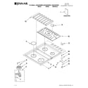Jenn-Air JGD3430WS00 cooktop parts diagram