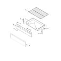 Maytag MGR7665WB3 drawer & broiler parts diagram