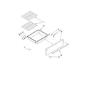 Ikea ISG650WS01 drawer and rack parts diagram
