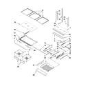 Maytag MFI2269VEM7 shelf parts diagram
