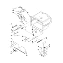 Maytag MFI2269VEM7 freezer liner parts diagram