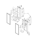 Maytag MFI2269VEM7 refrigerator door parts diagram