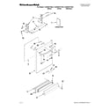 KitchenAid KUDS40CVSS2 door and panel parts diagram
