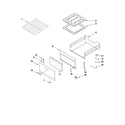 Amana AGG222VDB0 oven & broiler parts diagram