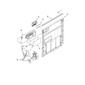 Amana ADB1400AWS2 inner door parts diagram