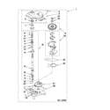 Maytag MAT14PDAWW1 gearcase parts diagram