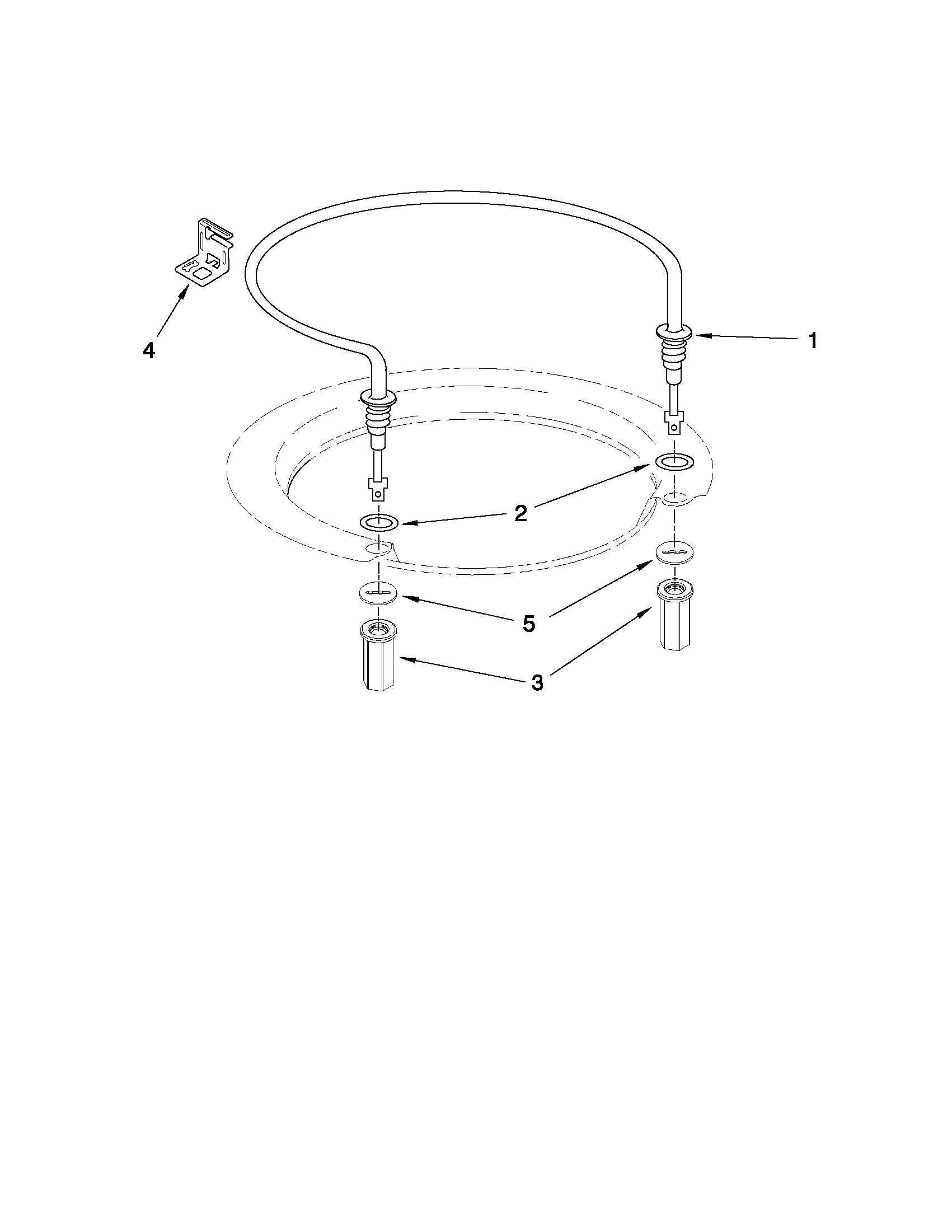 Whirlpool DU1030XTXT4 heater parts diagram