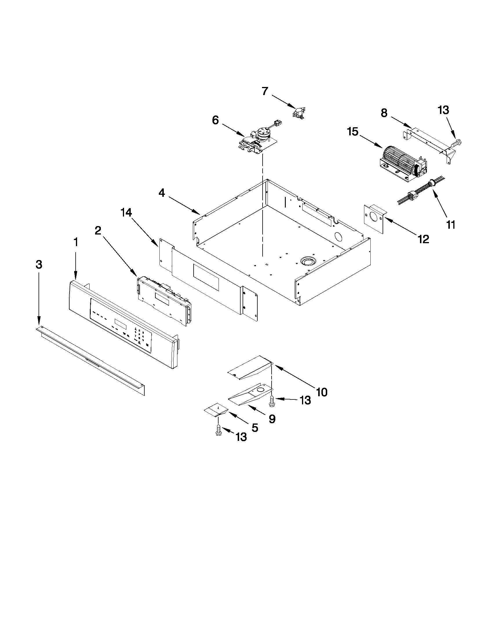 Maytag MEW5527DDS11 control panel parts diagram