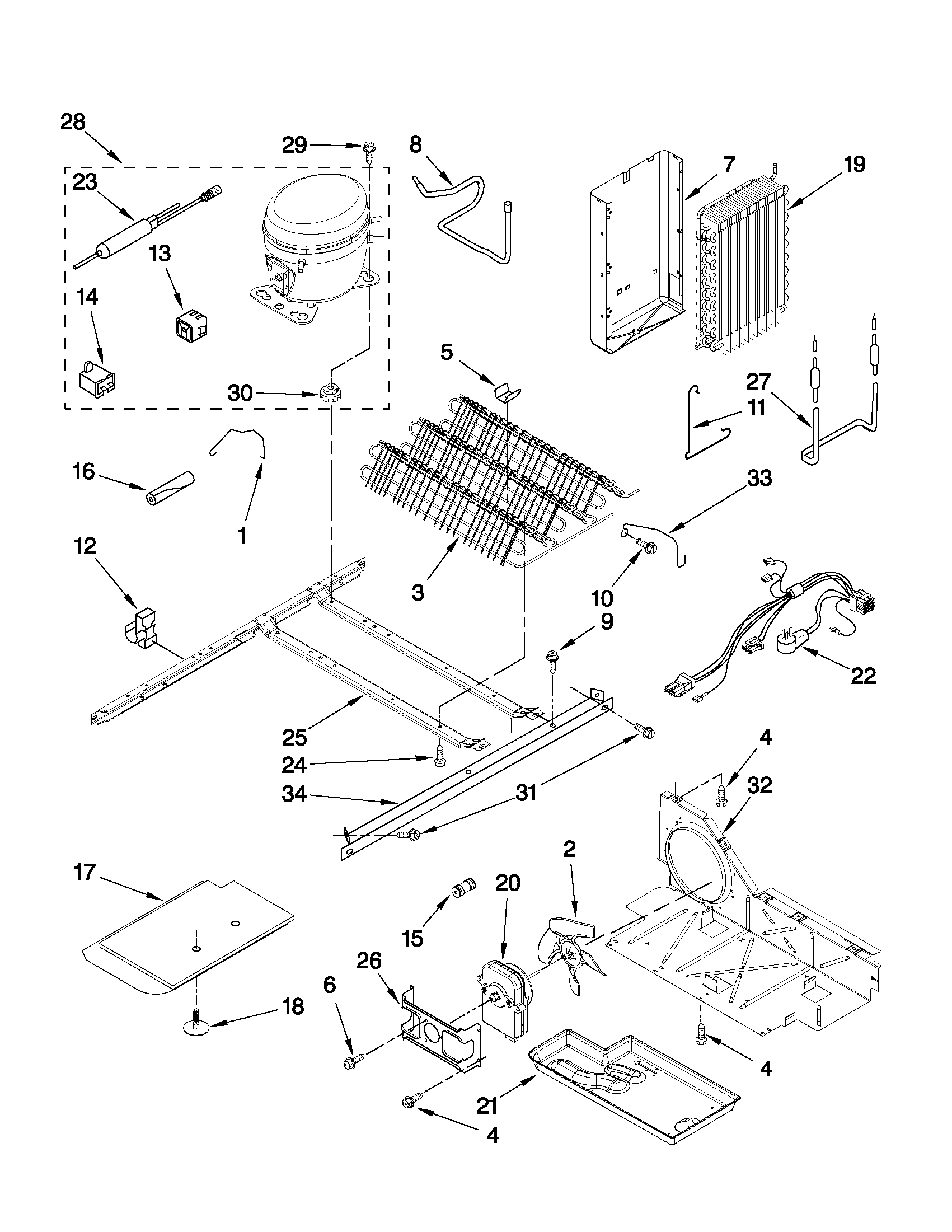 Maytag MSD2242VES03 unit parts diagram