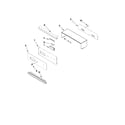 Maytag CWG3100AAB25 control panel parts diagram