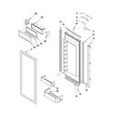 Jenn-Air JF42NXFXDW01 refrigerator door parts diagram