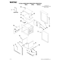 Maytag MEW6627DDS19 oven parts diagram