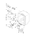 Maytag MFC2061KES10 refrigerator liner parts diagram