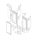 Maytag MFC2061KES10 refrigerator door parts diagram