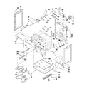 Whirlpool WFE381LVS1 chassis parts diagram