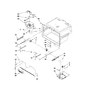 Whirlpool GI6SDRXXY06 freezer liner parts diagram