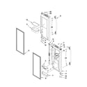 Whirlpool GI6SDRXXY06 refrigerator door parts diagram