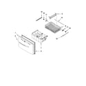 Whirlpool GI6SDRXXY06 freezer door parts diagram