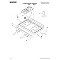 Maytag MGR5605WB0 cooktop parts diagram