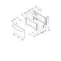 Maytag MGR5605WB0 door parts diagram