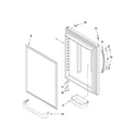 Whirlpool EB2SHKXVD03 refrigerator door parts diagram