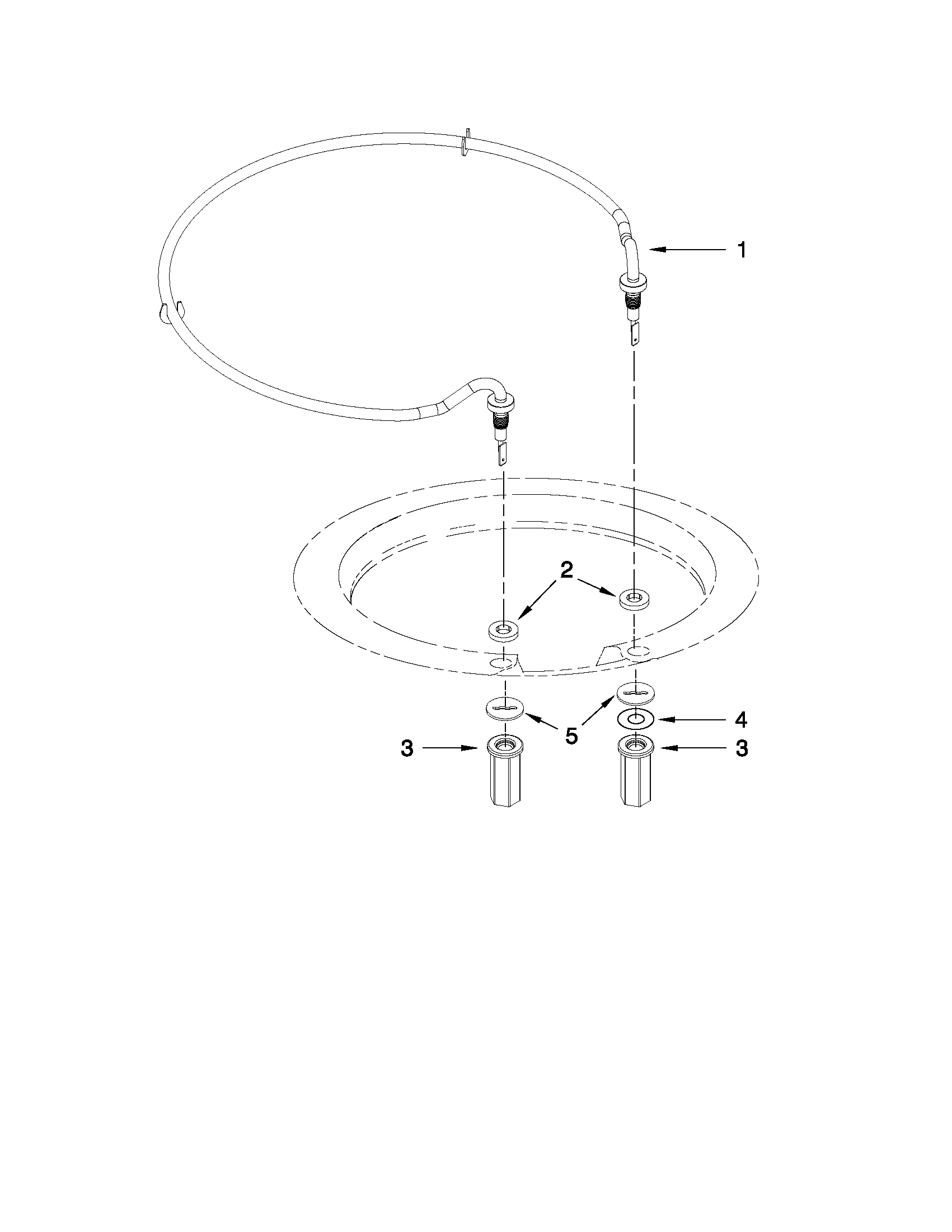 KitchenAid KUDE60SXSS3 heater parts diagram