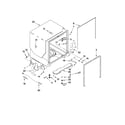 Maytag MDB7759AWW3 tub and frame parts diagram