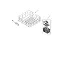 Maytag MDB7759AWW3 lower rack parts diagram