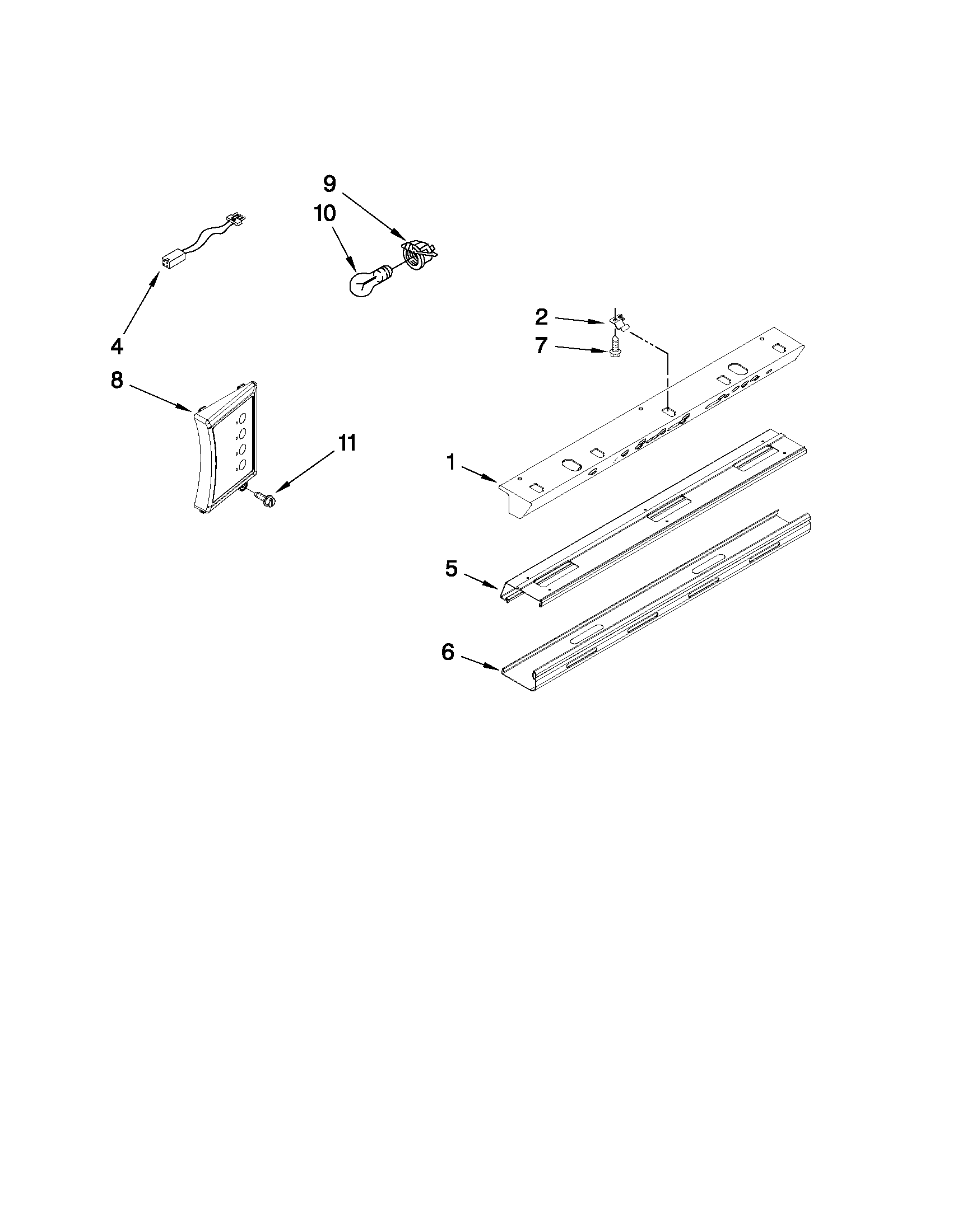 Jenn-Air JS42CXDUDB02 control panel parts diagram