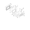 Whirlpool GY399LXUB04 door parts diagram