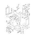 Whirlpool WFE366LVB1 chassis parts diagram