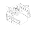 Whirlpool WFE374LVQ1 control panel parts diagram