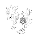 Whirlpool GGE390LXS02 chassis parts diagram