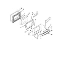Whirlpool GY397LXUB03 door parts diagram