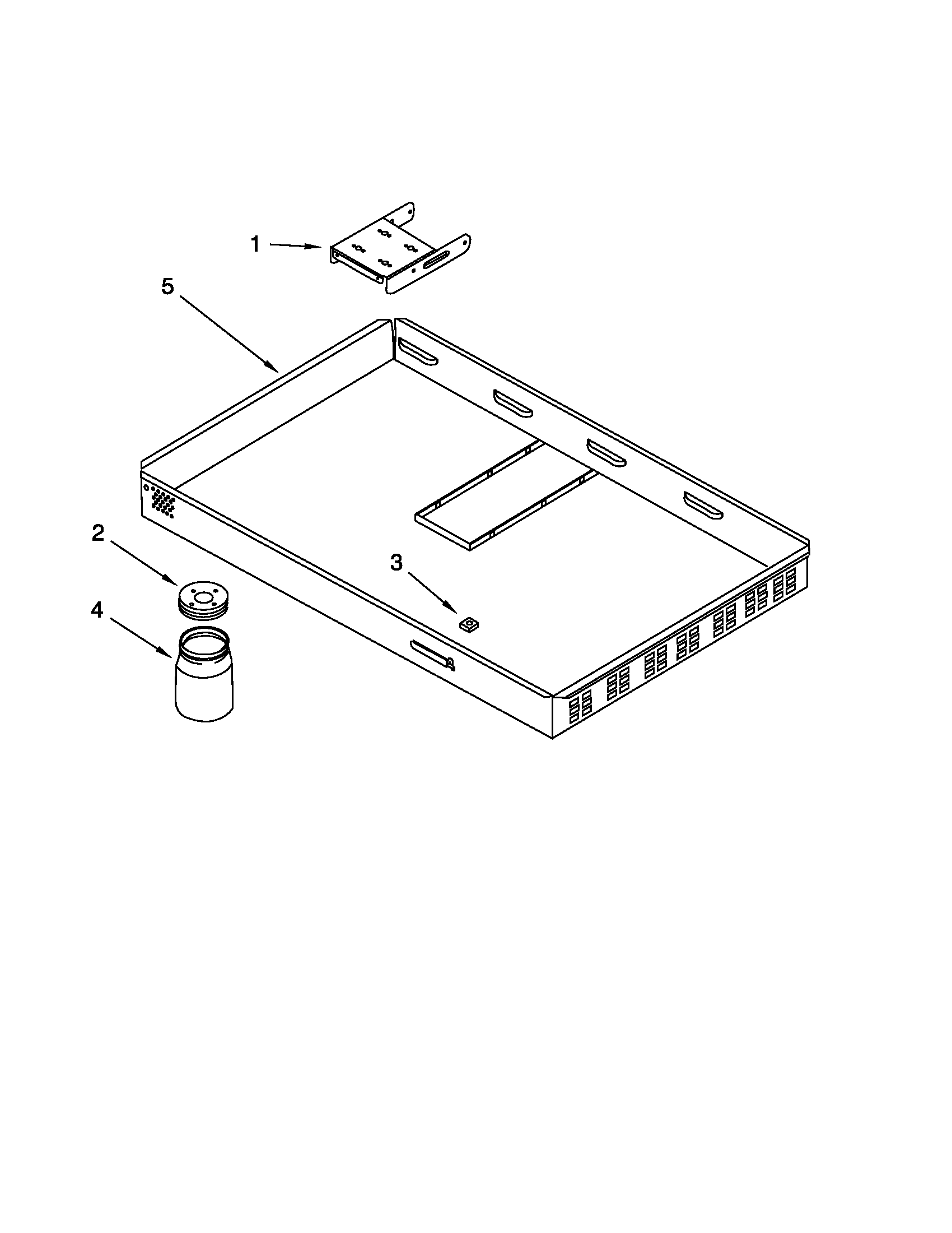 Jenn-Air JED8230ADB16 burner box assembly diagram
