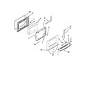 Whirlpool YGY397LXUQ05 door parts diagram