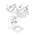Maytag 7MMVWC300YW1 controls and water inlet parts diagram