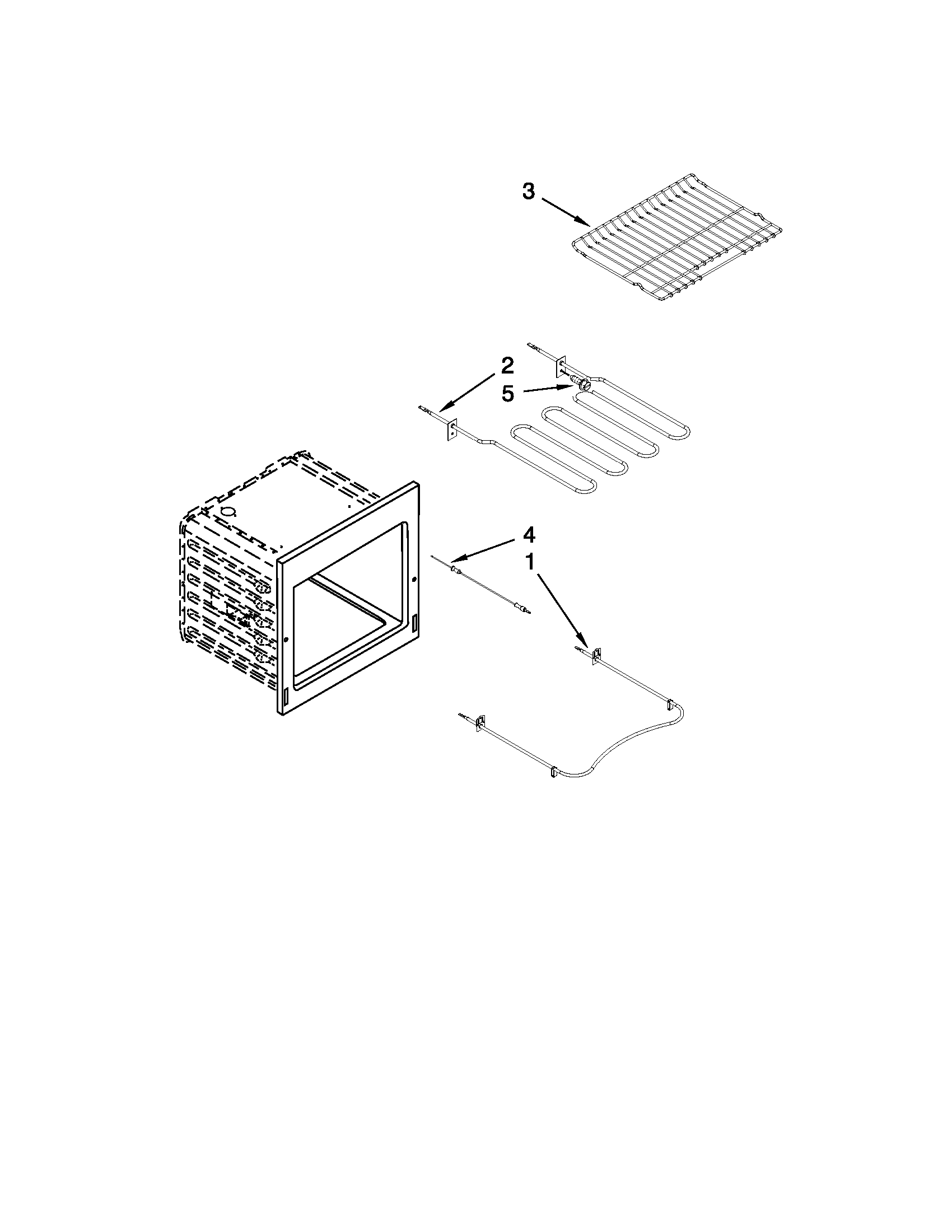 Jenn-Air JES9750CAS01 internal oven parts diagram