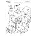 Whirlpool GBS279PVB04 oven parts diagram