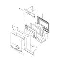 KitchenAid KESS907SBL05 door parts diagram