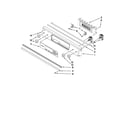 KitchenAid KESS907SBL05 control panel parts diagram